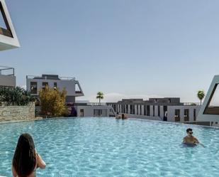 Swimming pool of Attic for sale in Santa Pola  with Air Conditioner, Heating and Terrace