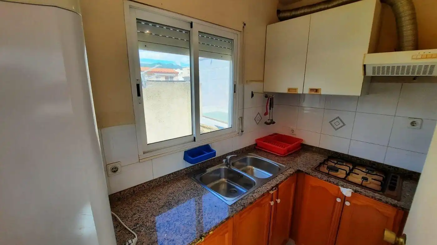 Küche von Maisonette zum Verkauf in La Ràpita mit Klimaanlage und Terrasse