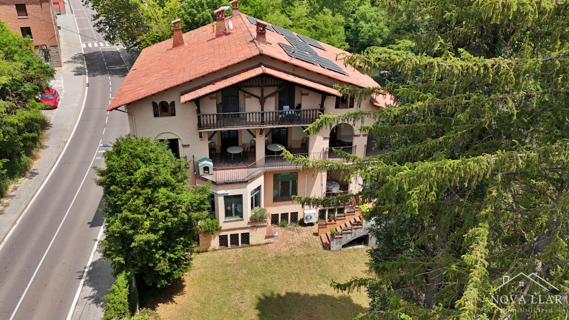 Garden of House or chalet for sale in Ripoll  with Heating, Private garden and Parquet flooring