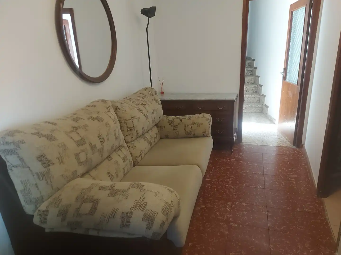 Sala de estar de Piso de alquiler en Toledo con Calefacción, Amueblado y Horno