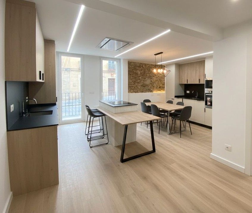 Cocina de Casa adosada en venta en Badalona con Aire acondicionado, Calefacción y Terraza