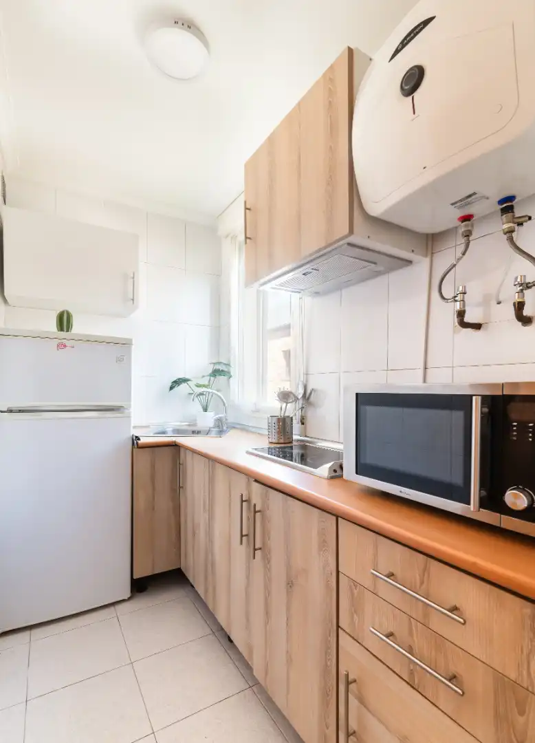 Cocina de Piso de alquiler en Madrid con Aire acondicionado, Calefacción y Amueblado