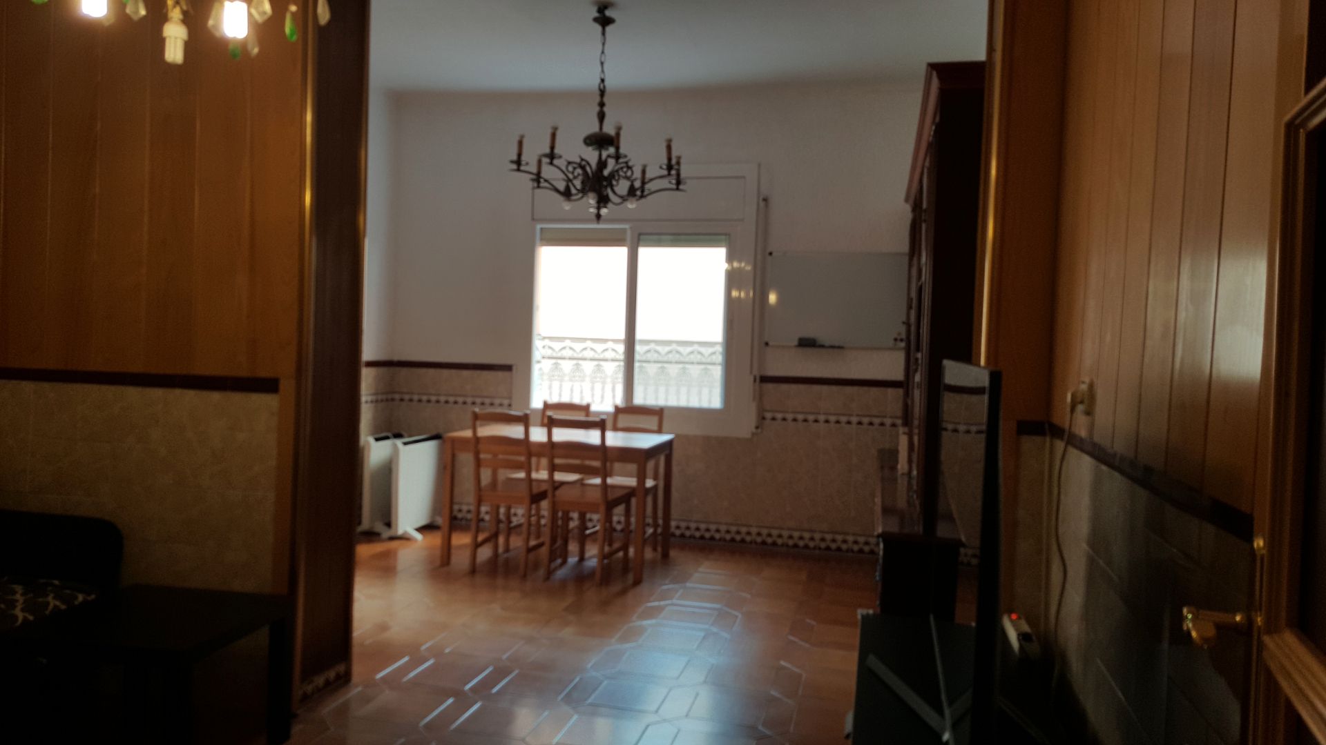 Dining room of Planta baja to rent in  Barcelona Capital  with Oven, Washing machine and Pets allowed