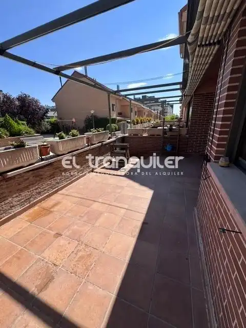 Terrace of Detached homes for rent in Rivas-Vaciamadrid  with Air Conditioner, Private garden and Terrace