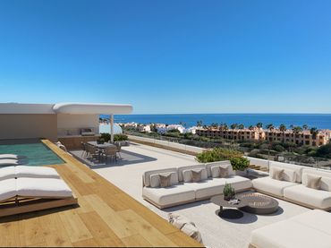 Àtic amb piscina en venda a Marina de Casares