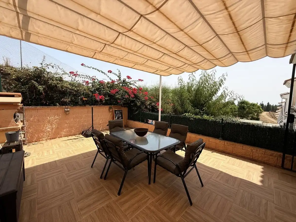 Terrassa de Casa adosada en venda en Mijas amb Aire condicionat, Calefacció i Terrassa