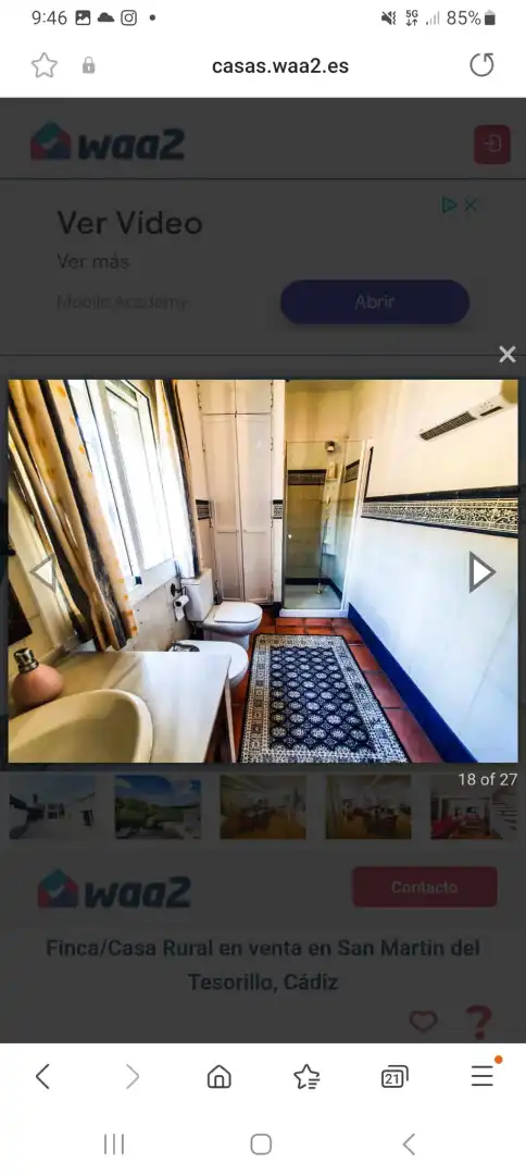 Bathroom of Land for sale in Algeciras