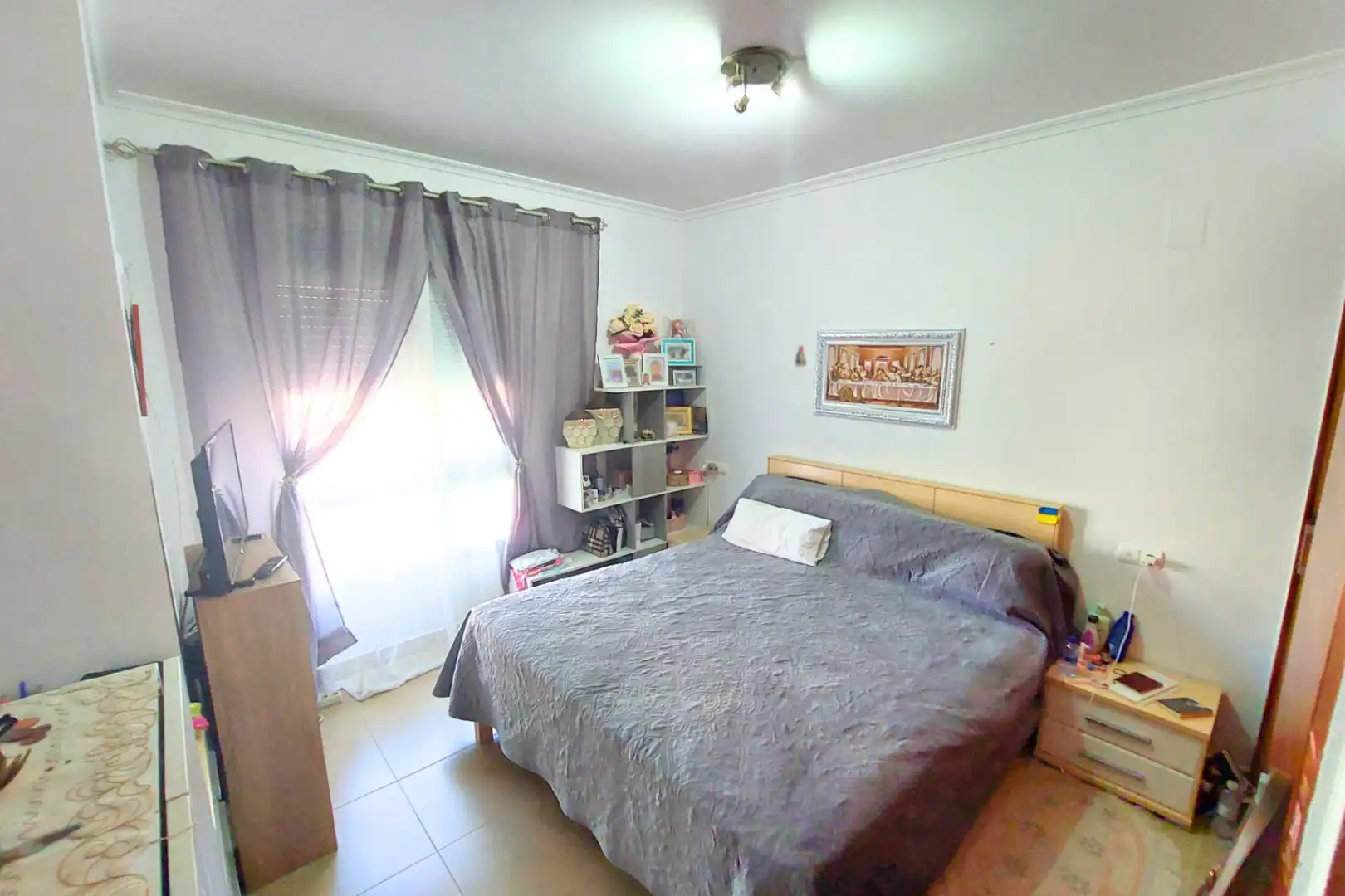 Dormitori de Apartament en venda en Calpe / Calp amb Aire condicionat, Calefacció i Balcó