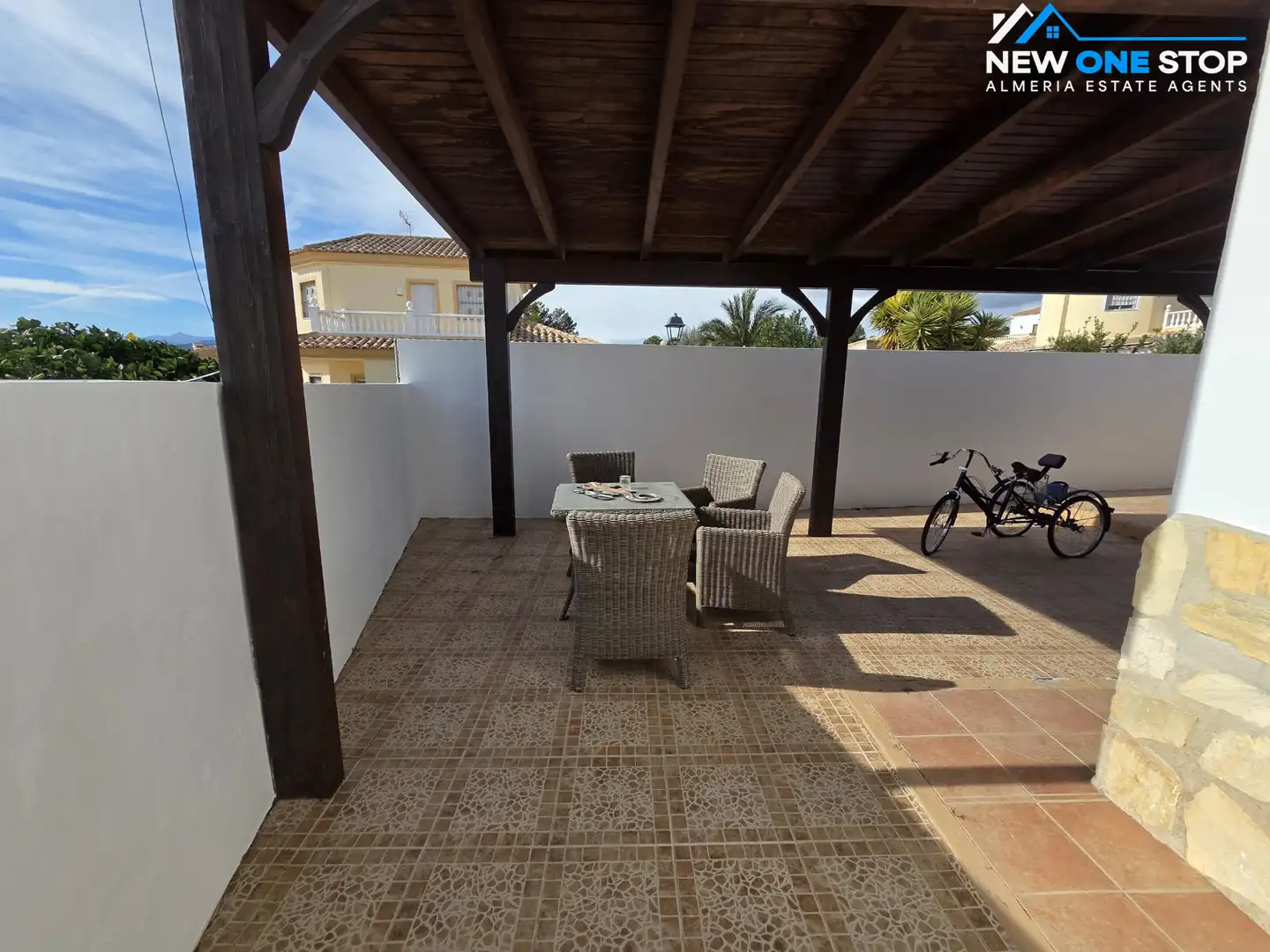Terraza de Casa o chalet en venta en Arboleas con Aire acondicionado, Calefacción y Jardín privado