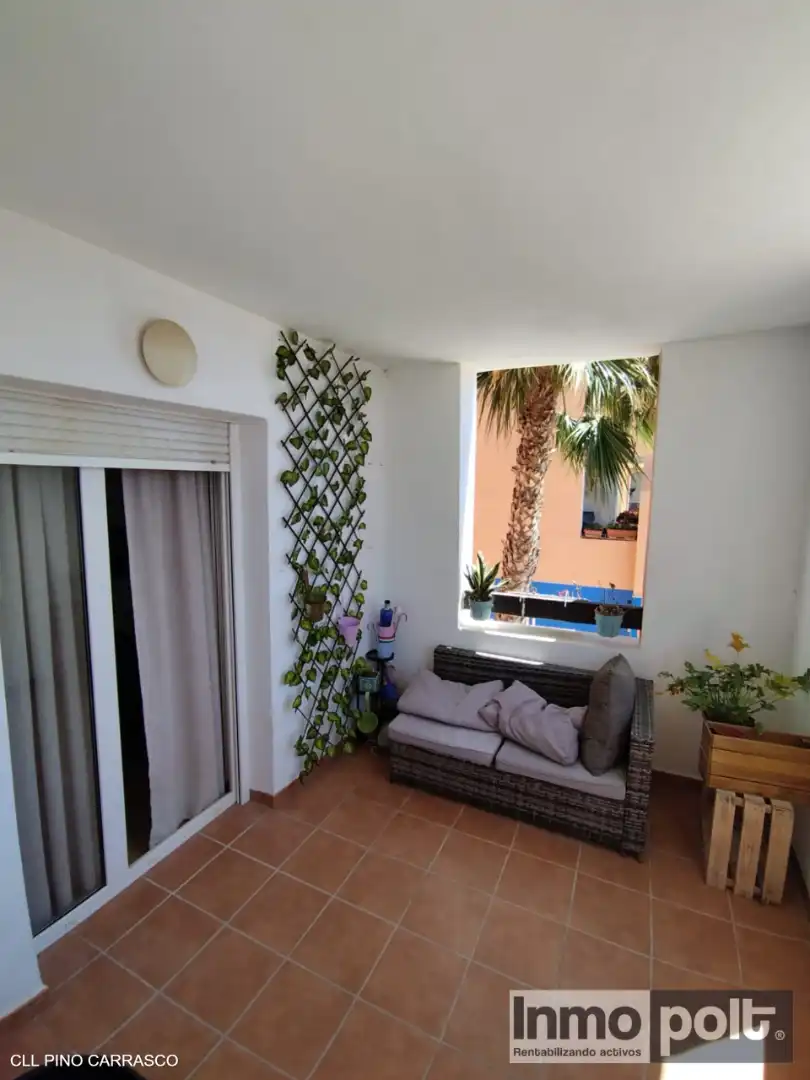 Balcony of Flat for sale in Torre-Pacheco  with Air Conditioner, Terrace and Furnished