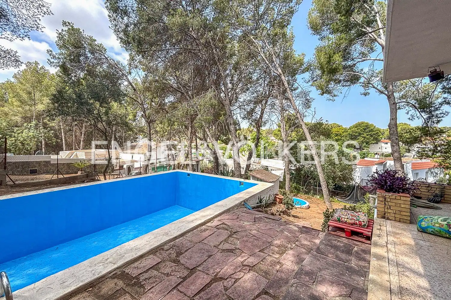 Swimming pool of Houses for rent in Paterna  with Air Conditioner, Heating and Private garden