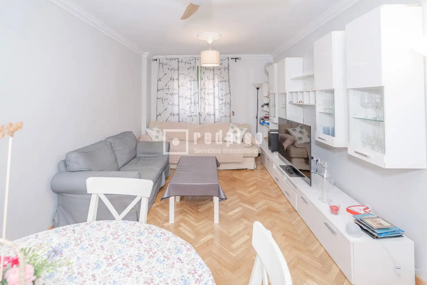 Wohnzimmer von Wohnung zum Verkauf in Arroyomolinos (Madrid) mit Heizung, Parkett und Abstellraum