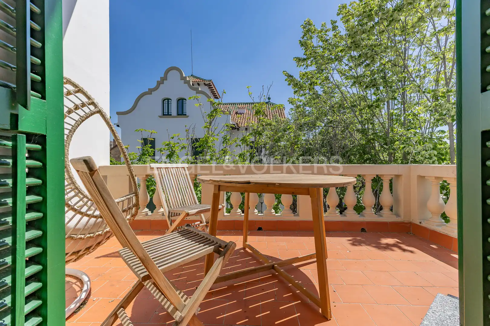 Terrace of Houses for rent in Sant Cugat del Vallès  with Air Conditioner, Heating and Private garden