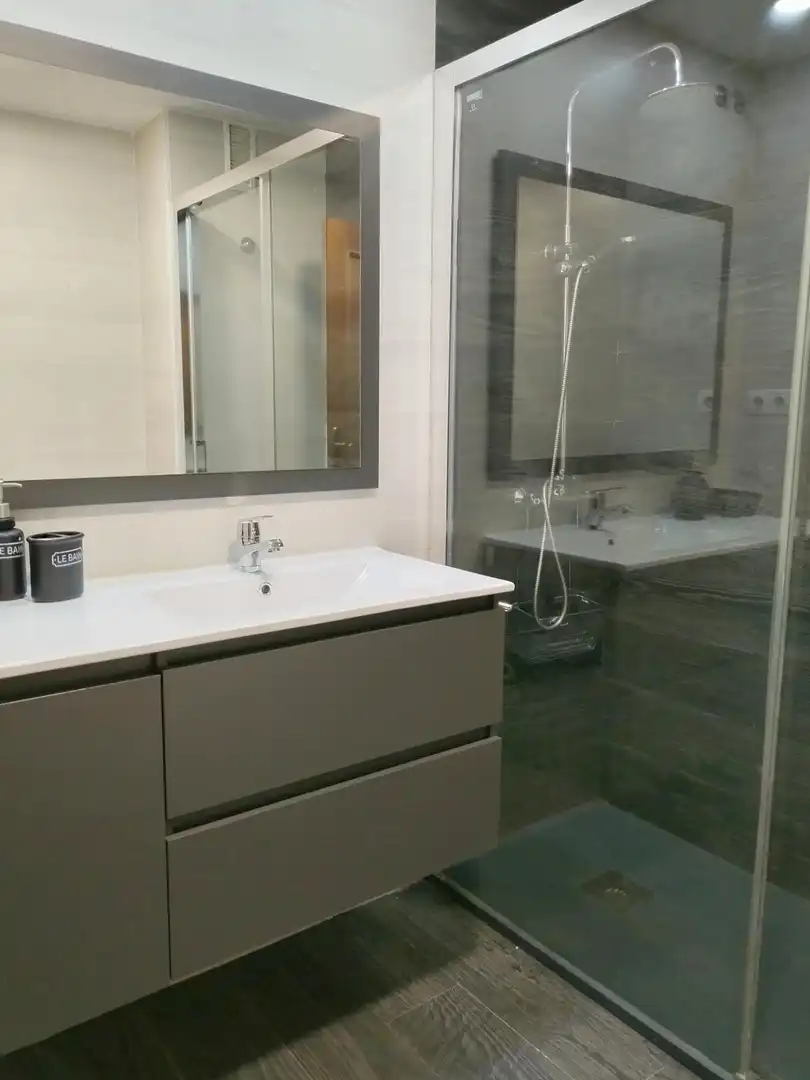 Bathroom of Flat for rent in Arganda del Rey  with Air Conditioner, Heating and Private garden