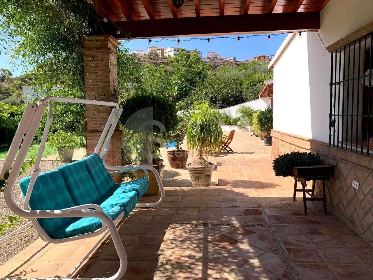 Jardí de Casa o xalet en venda en Álora amb Aire condicionat, Jardí privat i Terrassa