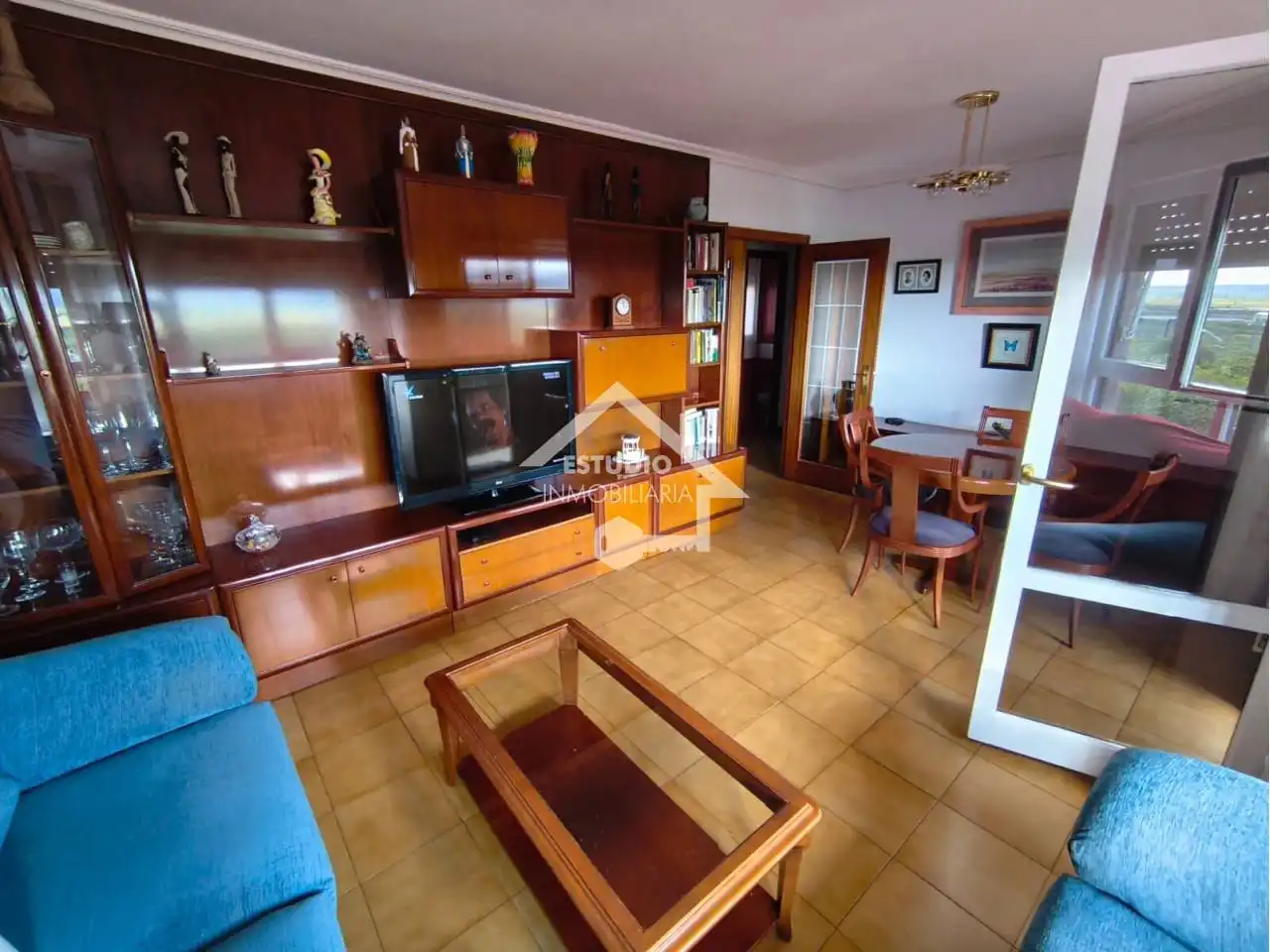 Sala de estar de Casa o chalet en venta en Mendavia con Calefacción, Jardín privado y Parquet