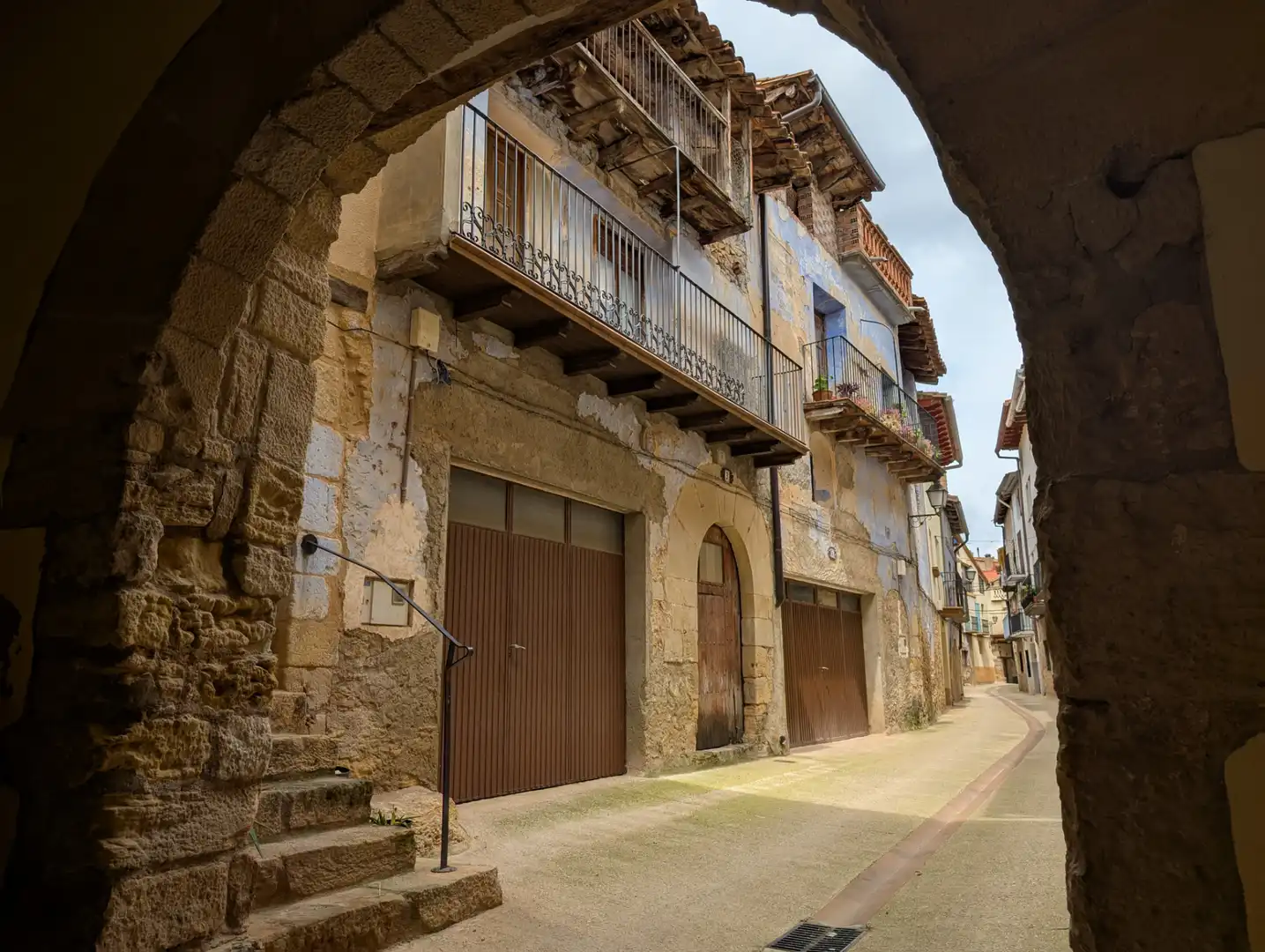 Vista exterior de Casa o chalet en venta en Ráfales con Terraza y Balcón