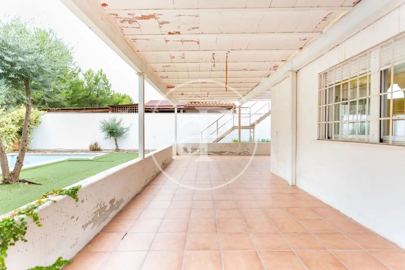 Terrassa de Casa o xalet en venda en Riba-roja de Túria amb Calefacció, Jardí privat i Terrassa