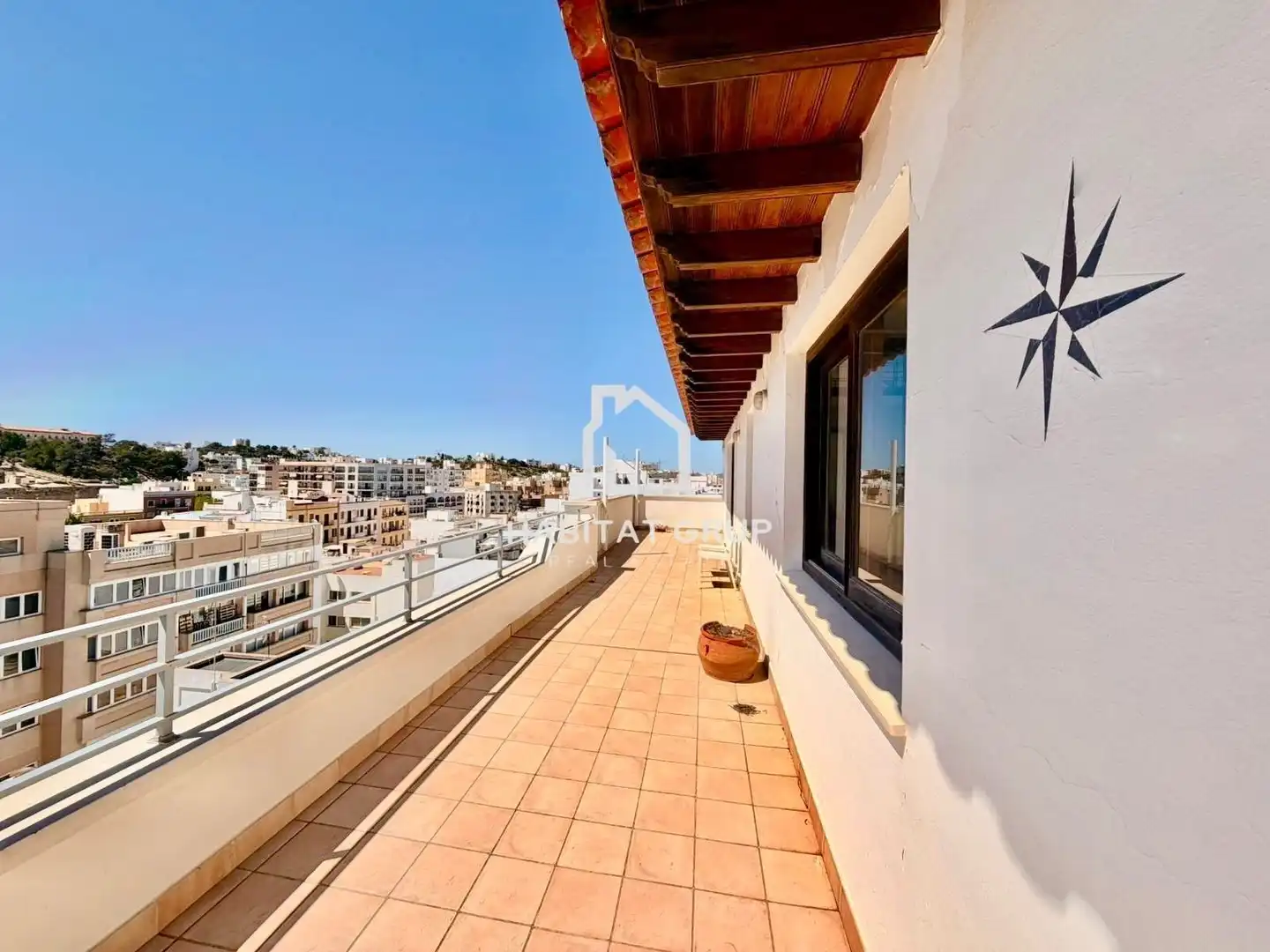 Exterior view of Duplexes for sale in Eivissa  with Air Conditioner, Heating and Terrace