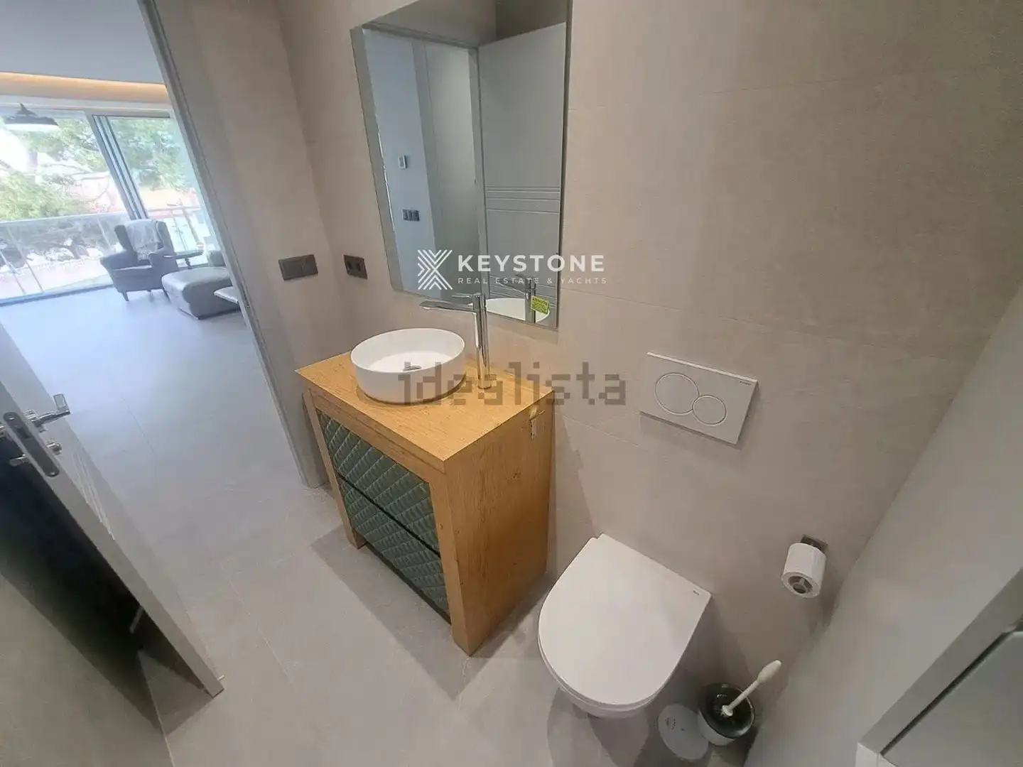 Badezimmer von Wohnung zur Miete in Alicante / Alacant mit Klimaanlage, Heizung und Terrasse