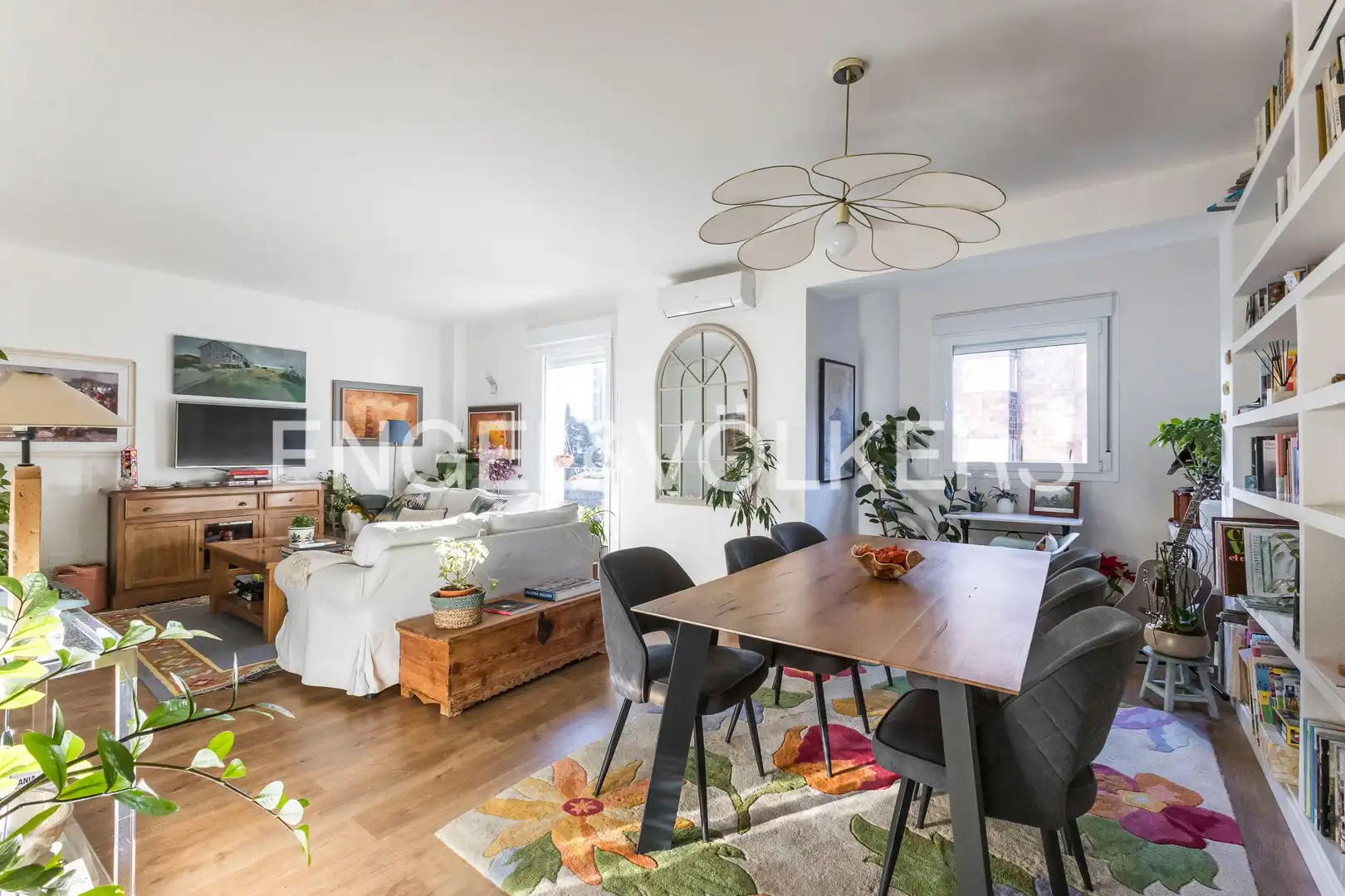 Esszimmer von Wohnung zum Verkauf in Madrid mit Klimaanlage, Heizung und Balkon