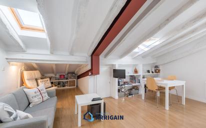 Living room of Attic for sale in Donostia - San Sebastián   with Heating and Storage room