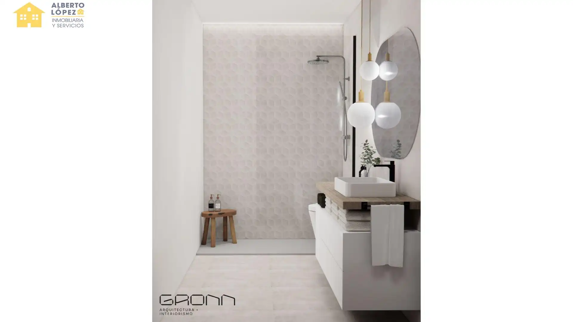 Baño de Ático en venta en Elche / Elx con Terraza y Balcón