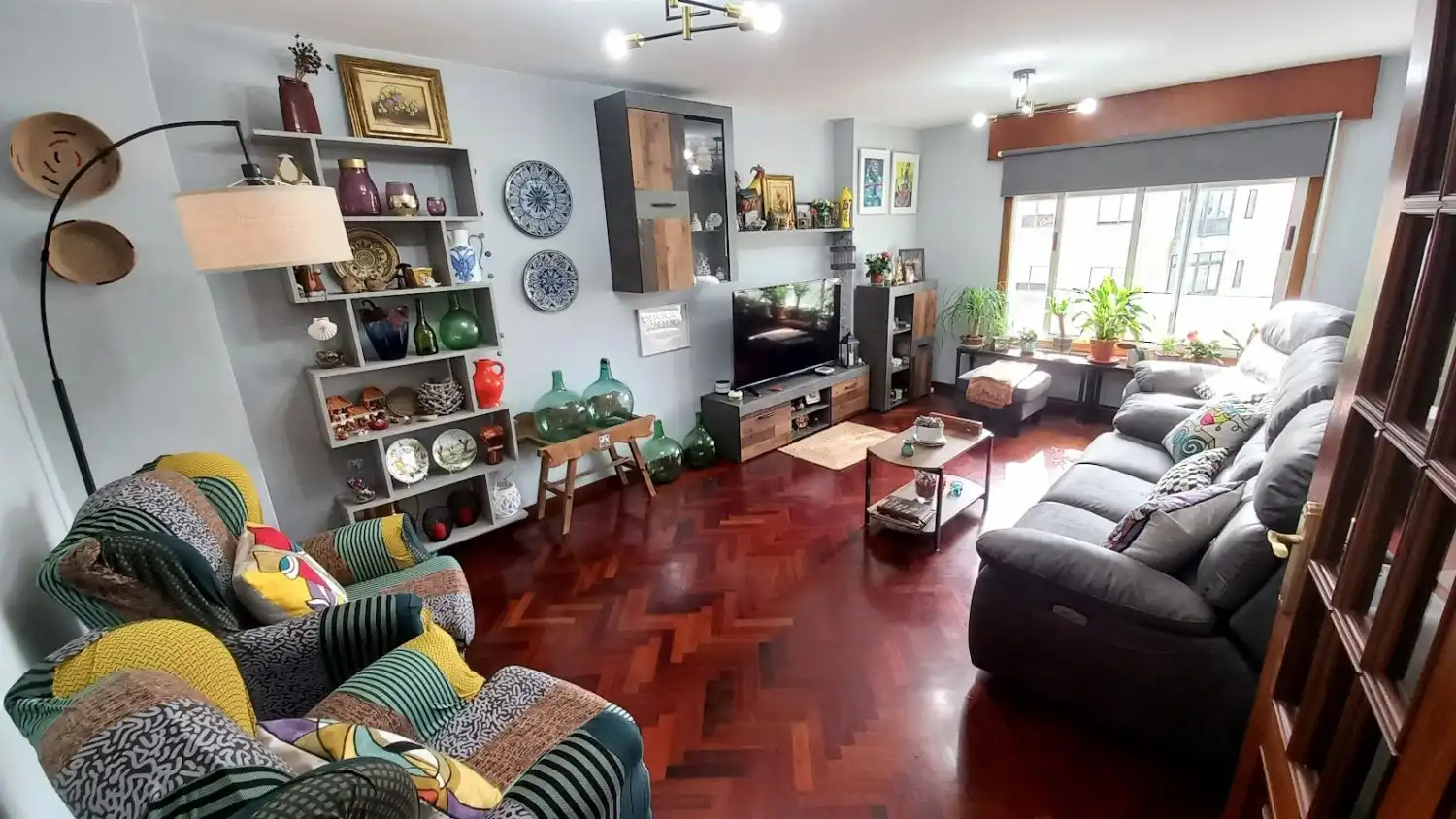 Sala de estar de Piso en venta en Arteixo pueblo