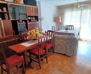 Dining room of Flat for sale in  Madrid Capital  with Heating, Parquet flooring and Terrace