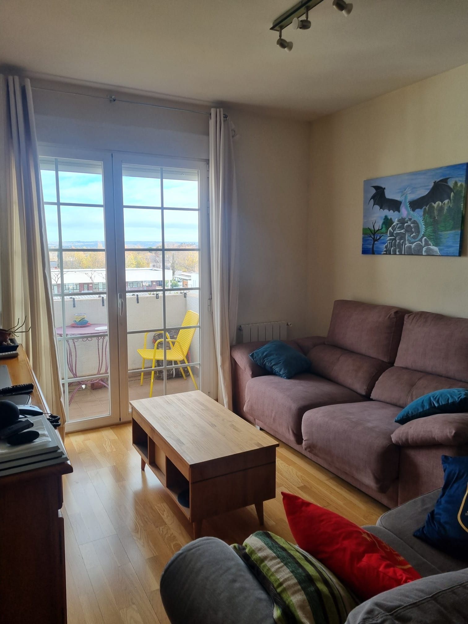 Balcony of Flat to rent in Villanueva de la Cañada  with Air Conditioner and Terrace