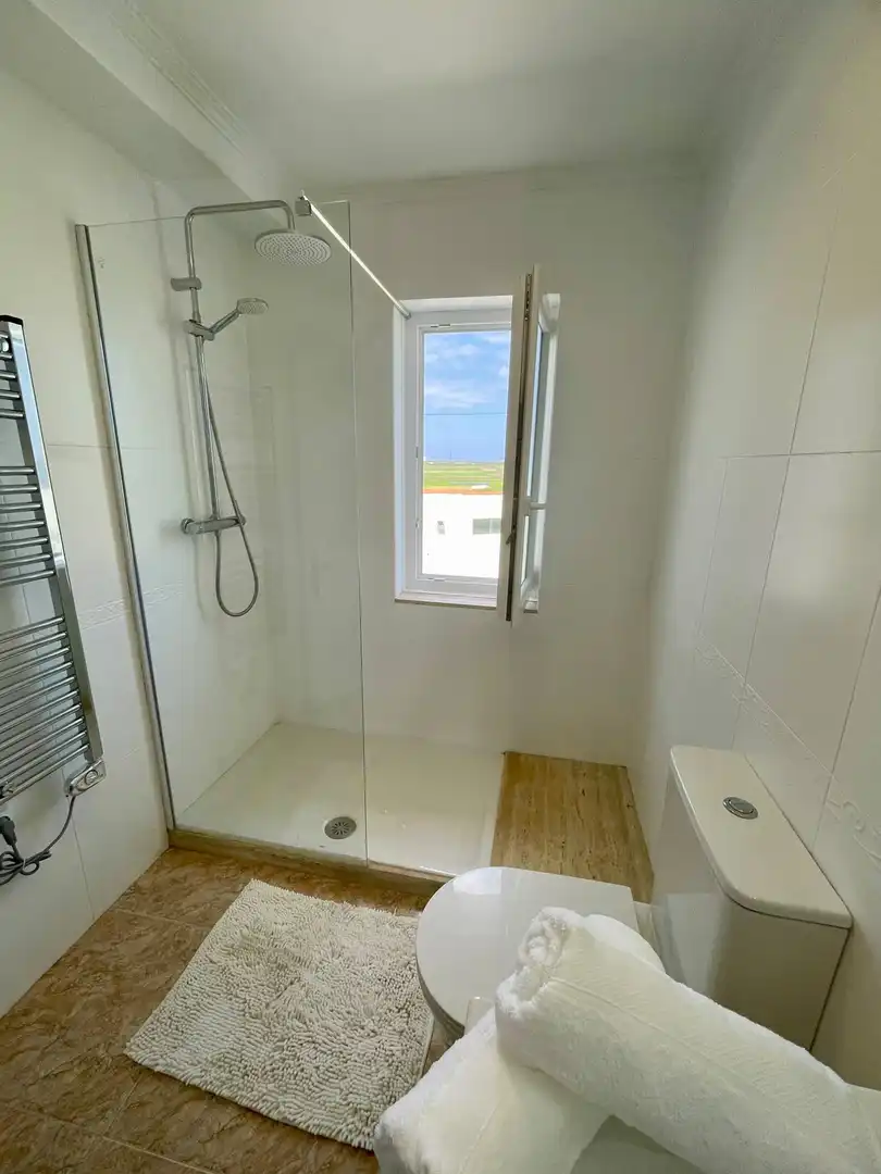 Bathroom of Houses for sale in Gozón  with Heating, Private garden and Terrace