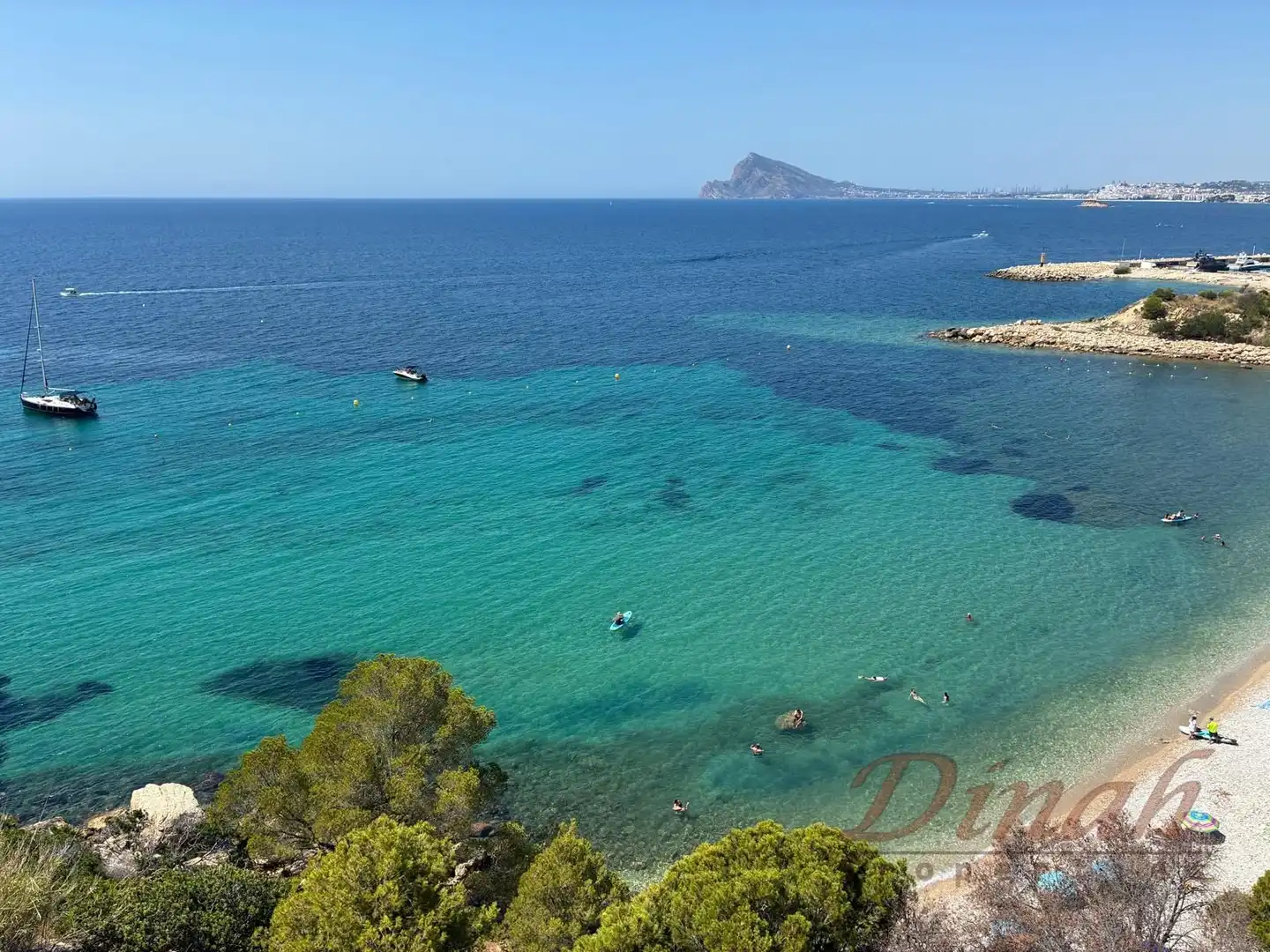 Vista exterior de Apartamento de alquiler en Altea con Aire acondicionado, Calefacción y Amueblado