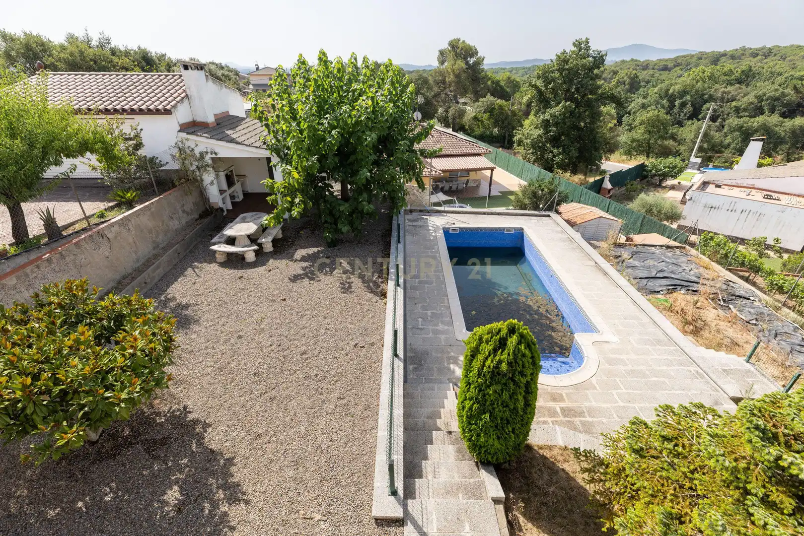 Piscina de Casa o chalet en venta en Fogars de la Selva con Jardín privado, Trastero y Piscina