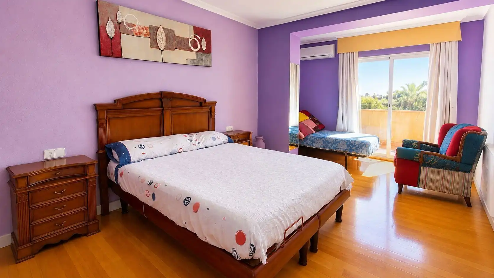 Dormitori de Casa o xalet en venda en Benidorm amb Aire condicionat, Calefacció i Jardí privat