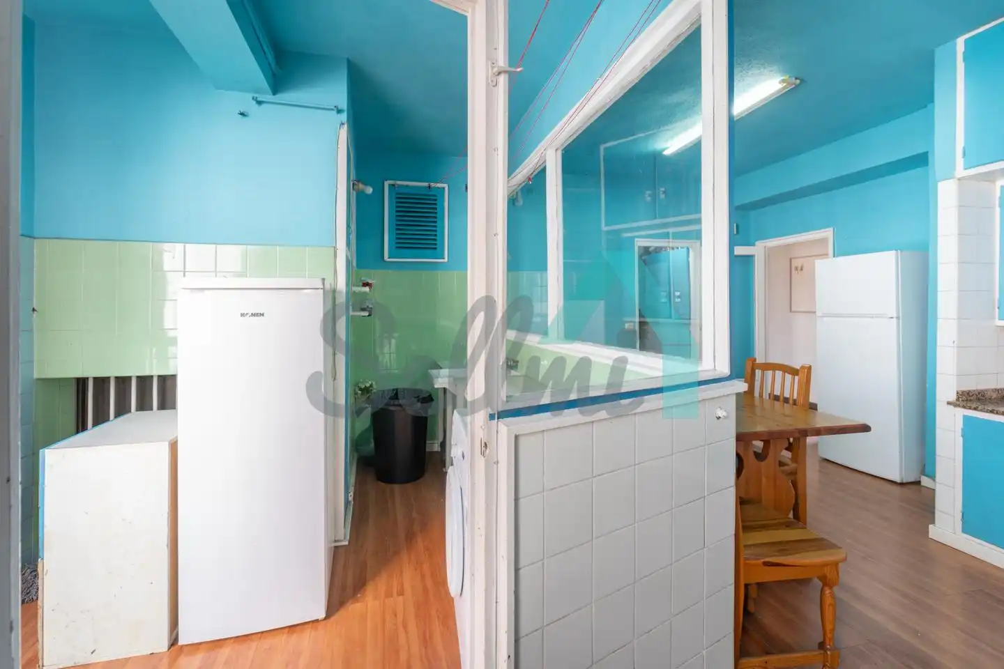 Cocina de Piso en venta en Oviedo  con Calefacción, Parquet y Terraza
