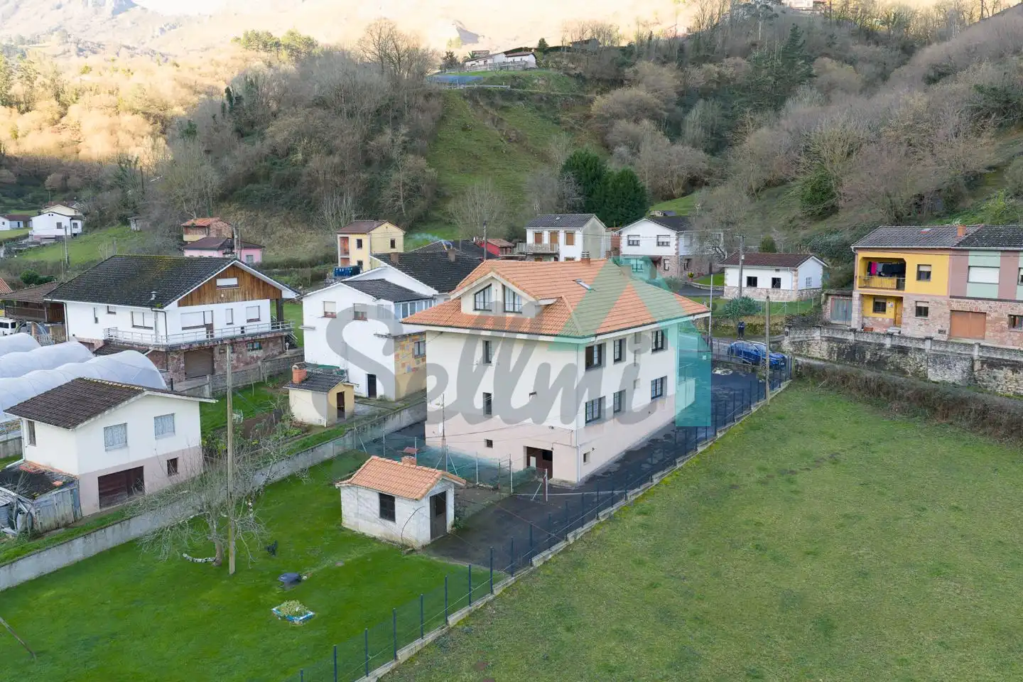 Exterior view of Houses for sale in Morcín  with Heating, Private garden and Terrace