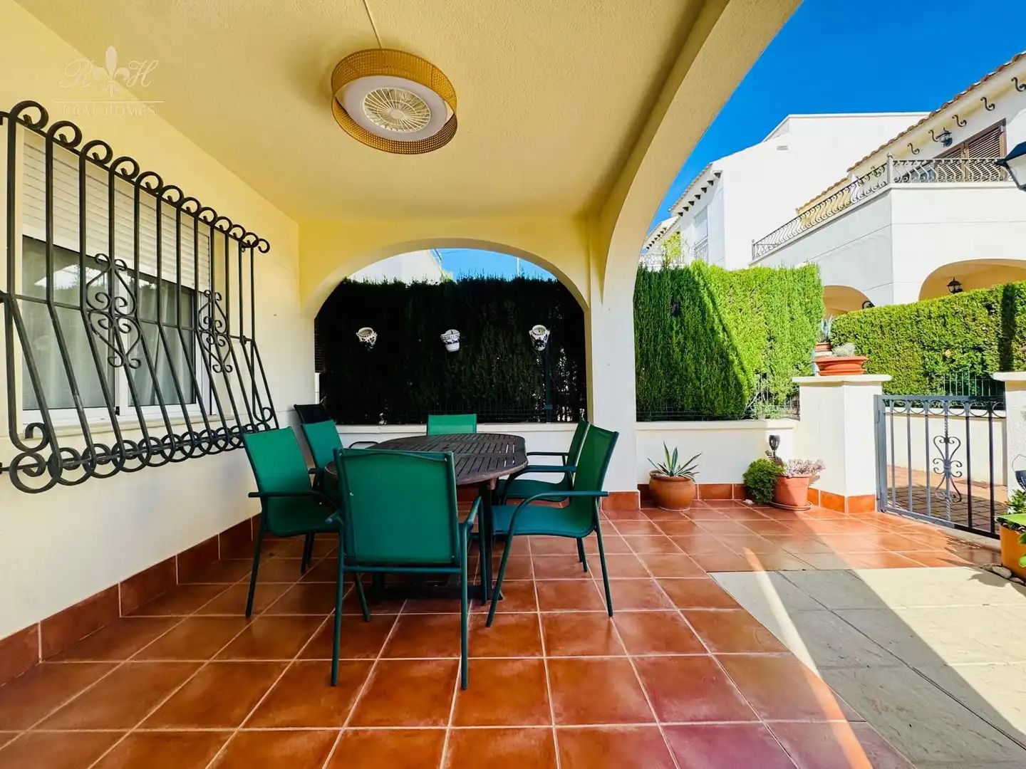 Terraza de Casa adosada de alquiler en Altea con Aire acondicionado, Terraza y Piscina