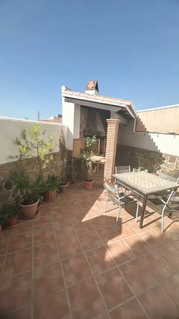 Terraza de Casa adosada en venta en Nerja