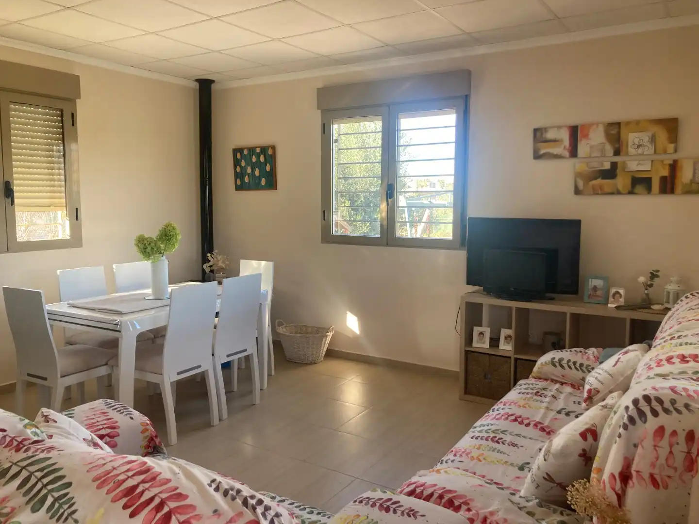 Sala d'estar de Casa o xalet en venda en Molina de Segura amb Terrassa i Piscina