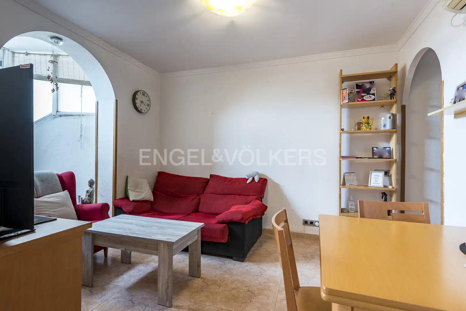 Sala de estar de Piso en venta en Barcelona con Aire acondicionado, Calefacción y Balcón