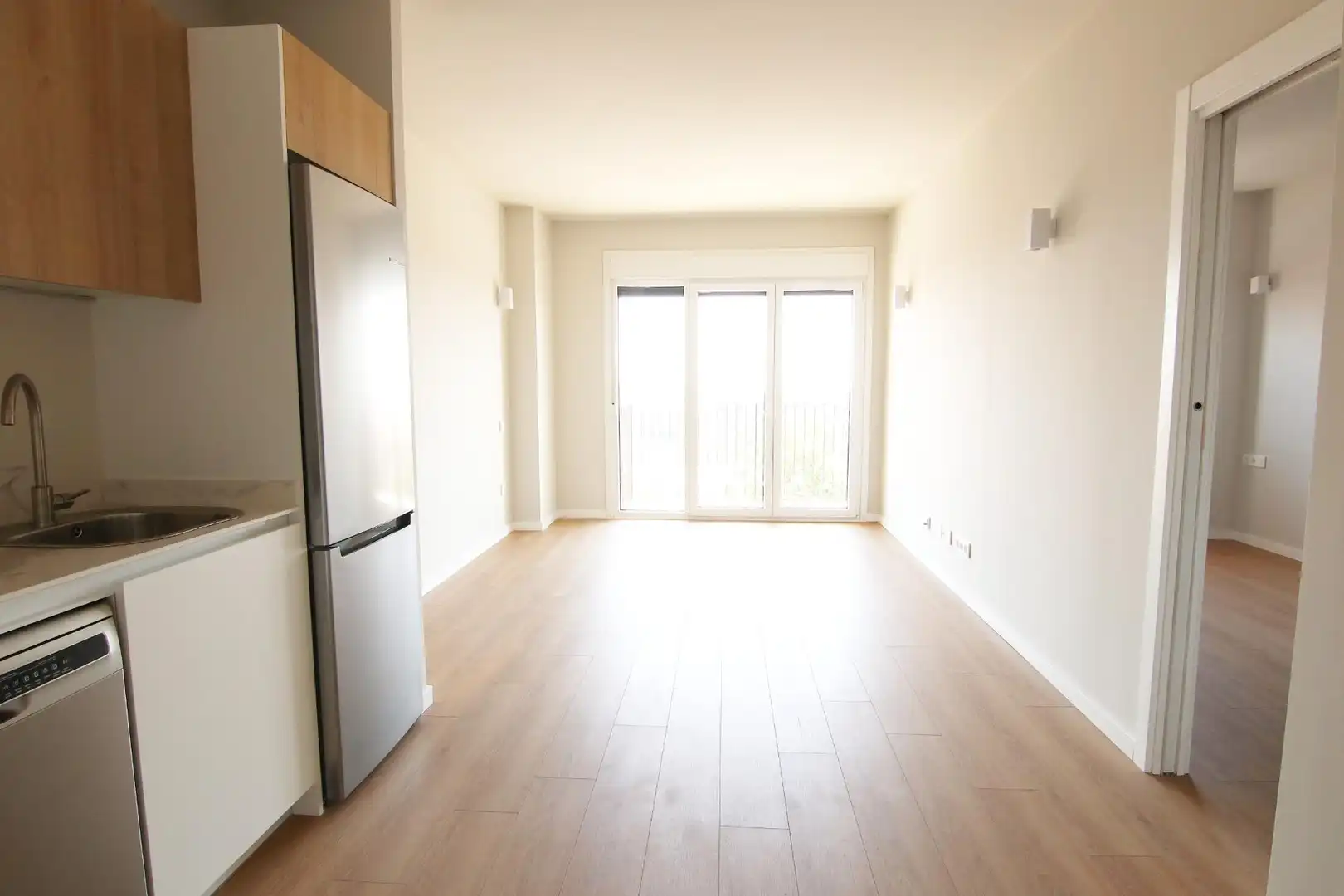 Sala de estar de Piso de alquiler en Terrassa con Aire acondicionado, Calefacción y Jardín privado