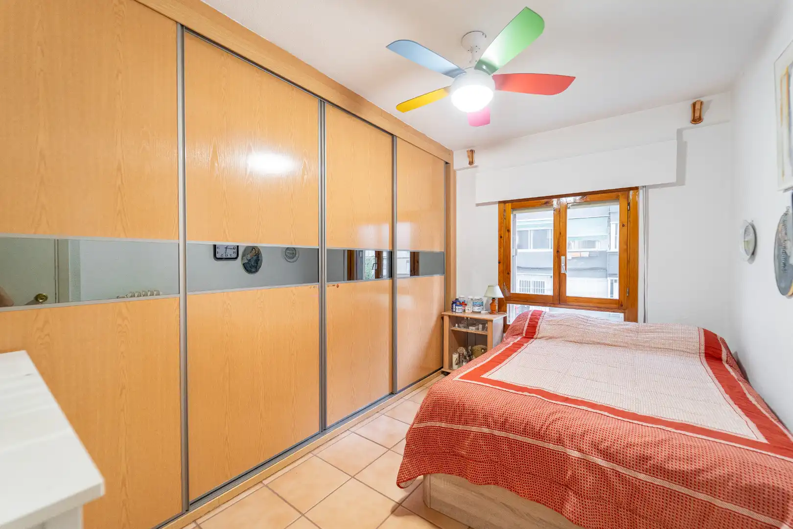Bedroom of Flat for sale in Móstoles  with Heating, Terrace and Oven