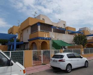 Exterior view of Single-family semi-detached for sale in Pulpí  with Air Conditioner, Heating and Private garden