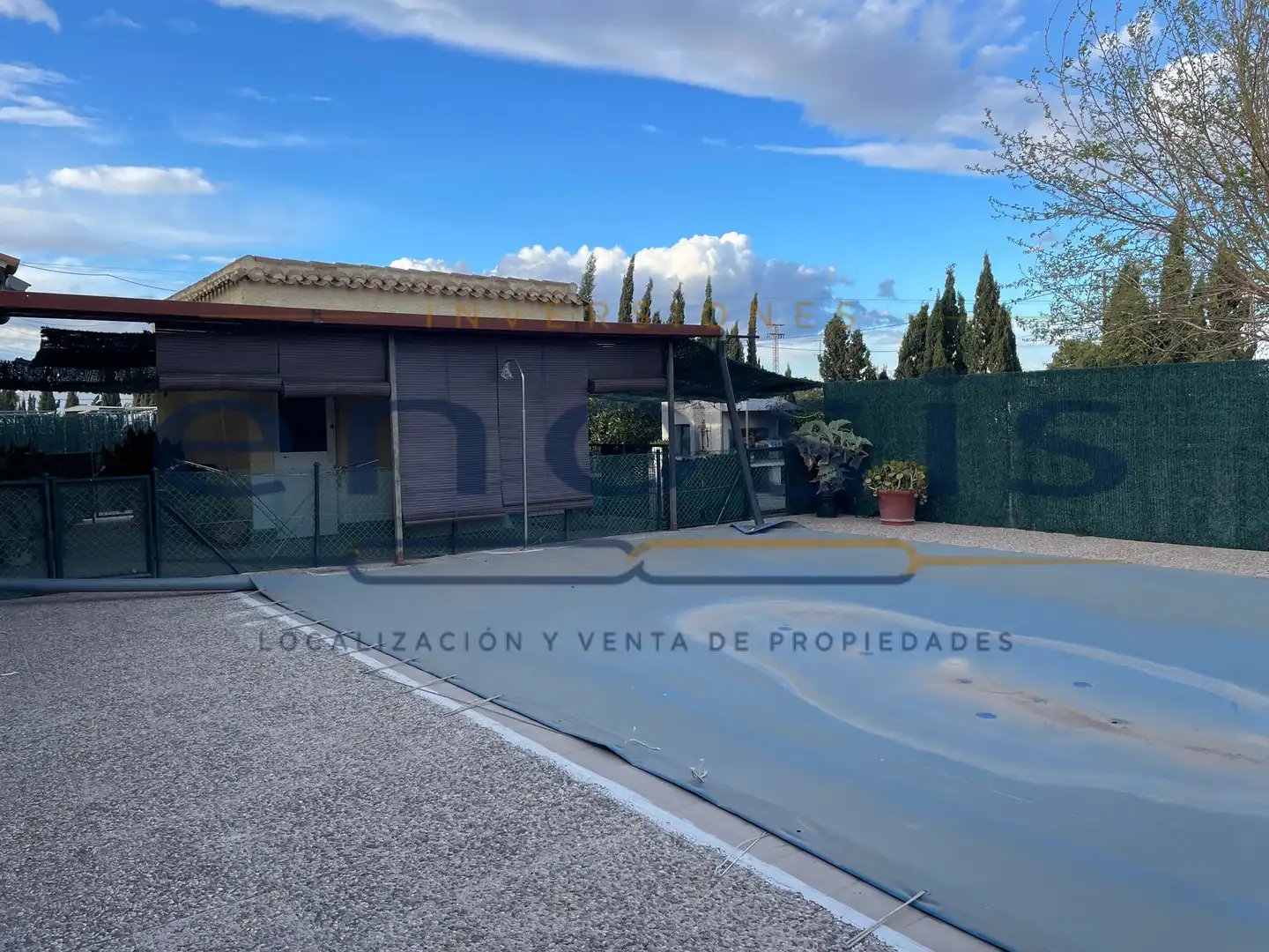 Parking de Finca rústica en venta en Torre-Pacheco con Jardín privado, Terraza y Piscina