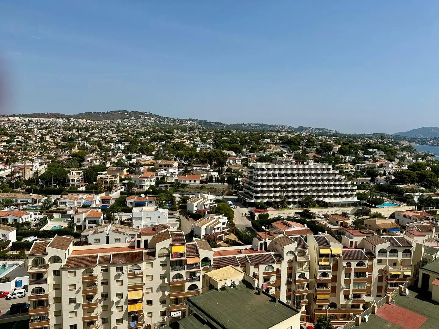 Vista exterior de Apartamento en venta en Calpe / Calp con Aire acondicionado, Calefacción y Terraza