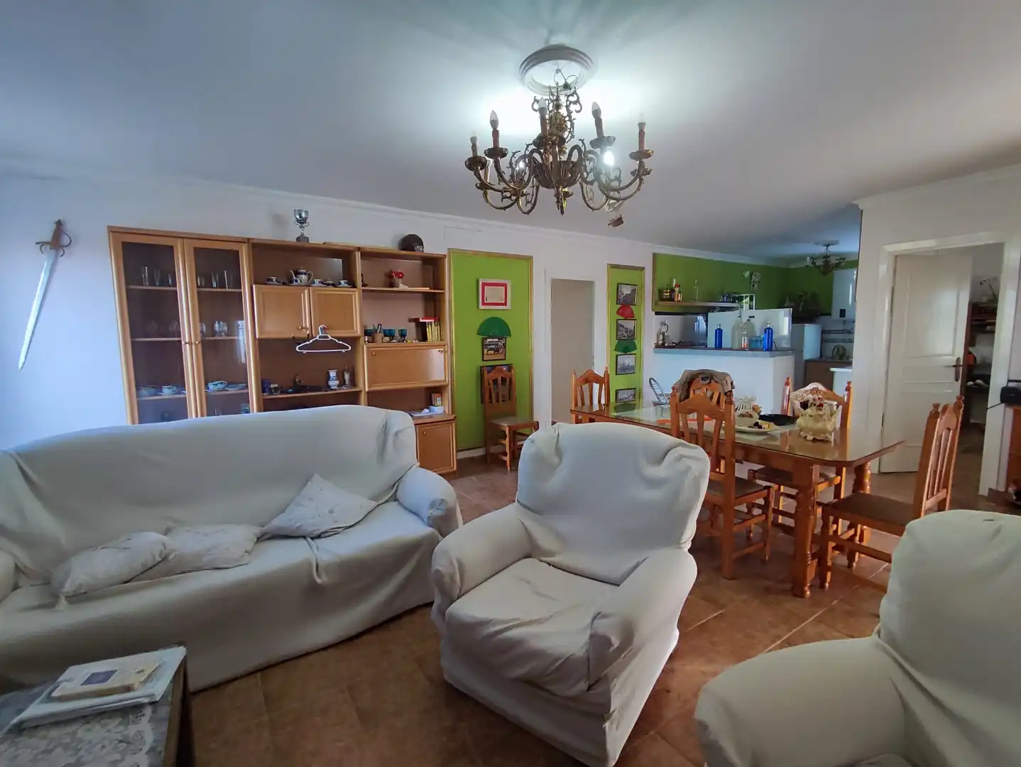 Sala de estar de Casa o chalet en venta en Manzanares con Aire acondicionado, Jardín privado y Terraza