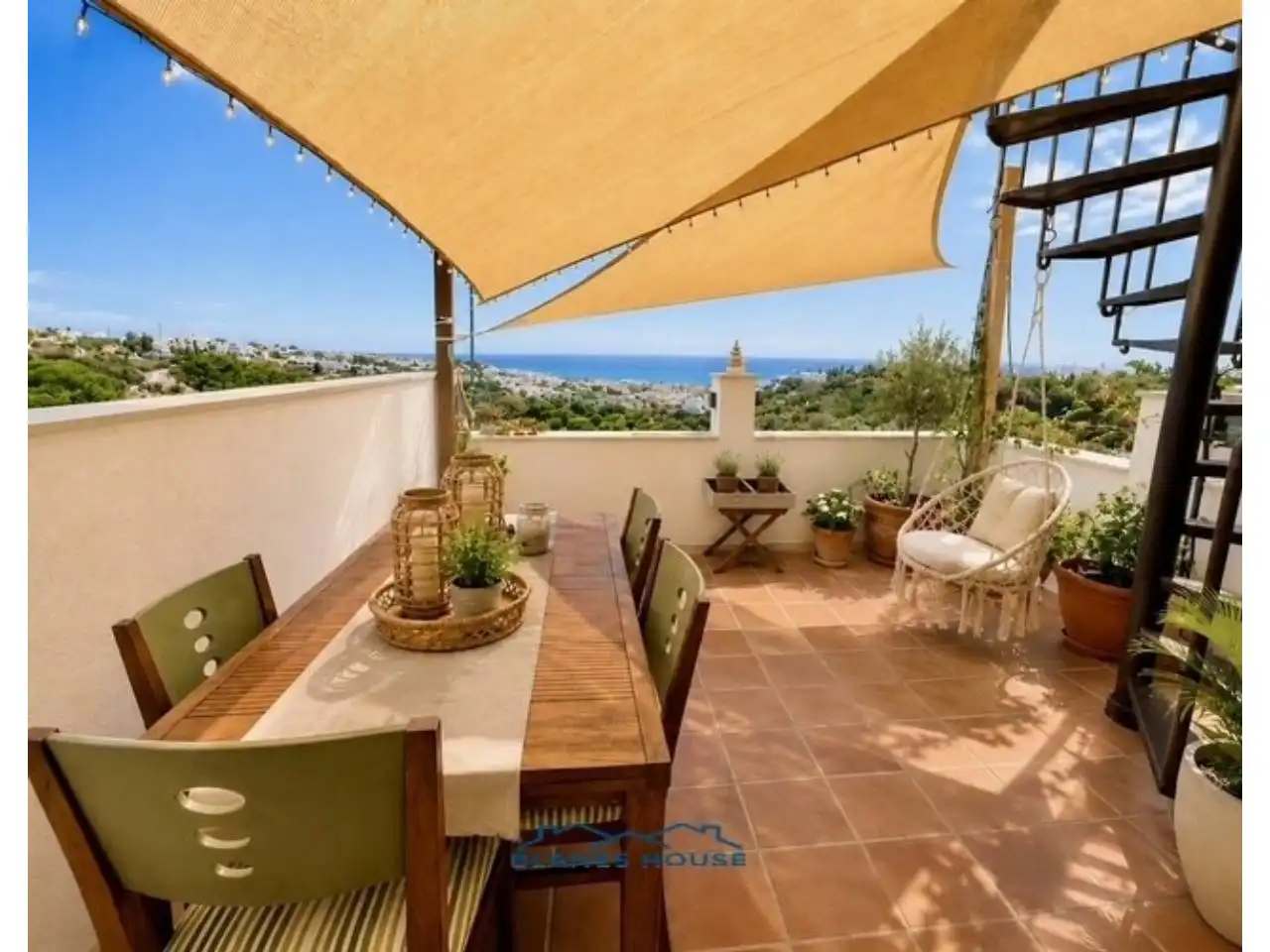 Terraza de Dúplex en venta en Marbella con Aire acondicionado, Calefacción y Terraza