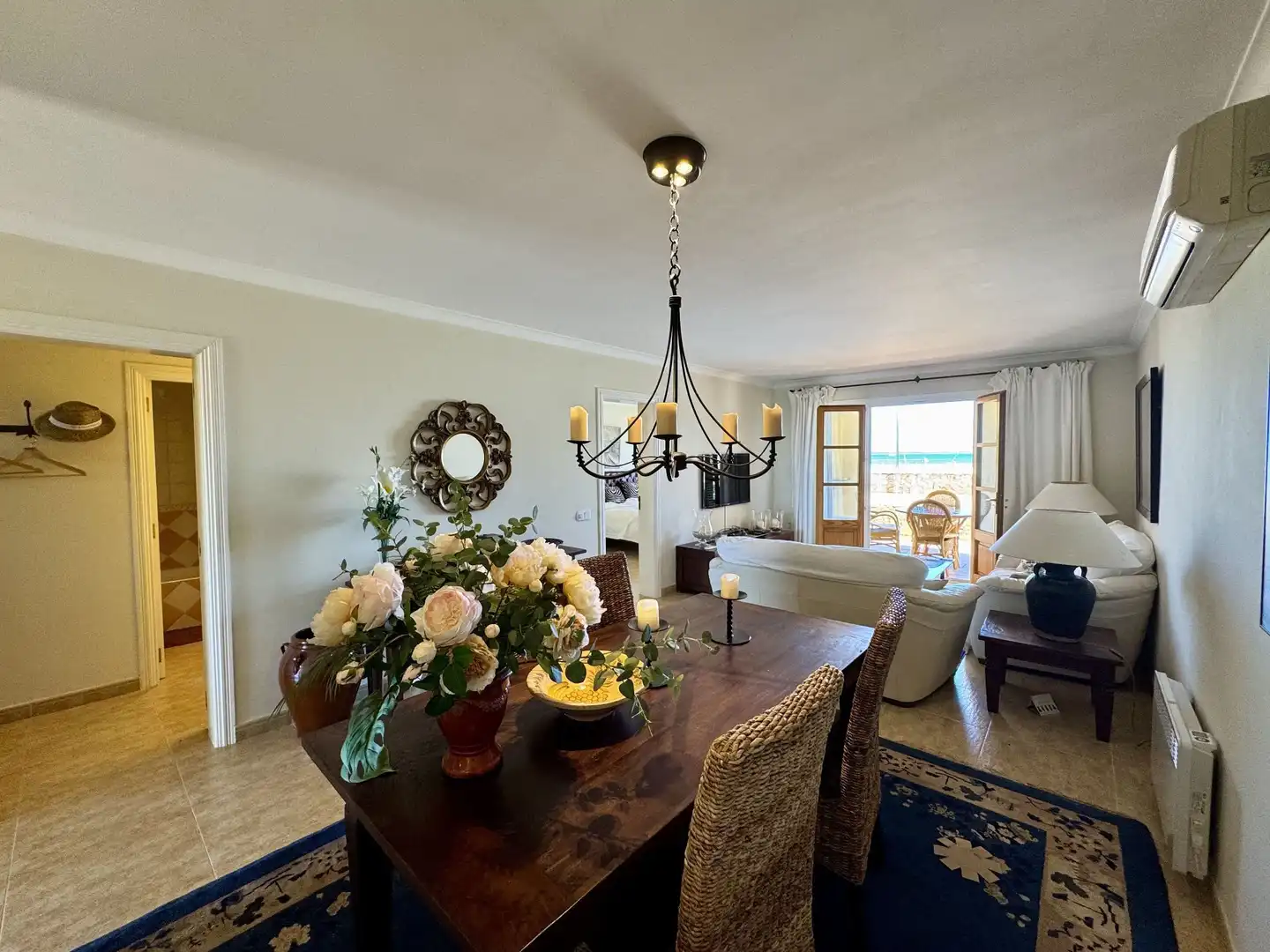 Comedor de Apartamento de alquiler en Campos con Aire acondicionado, Calefacción y Terraza
