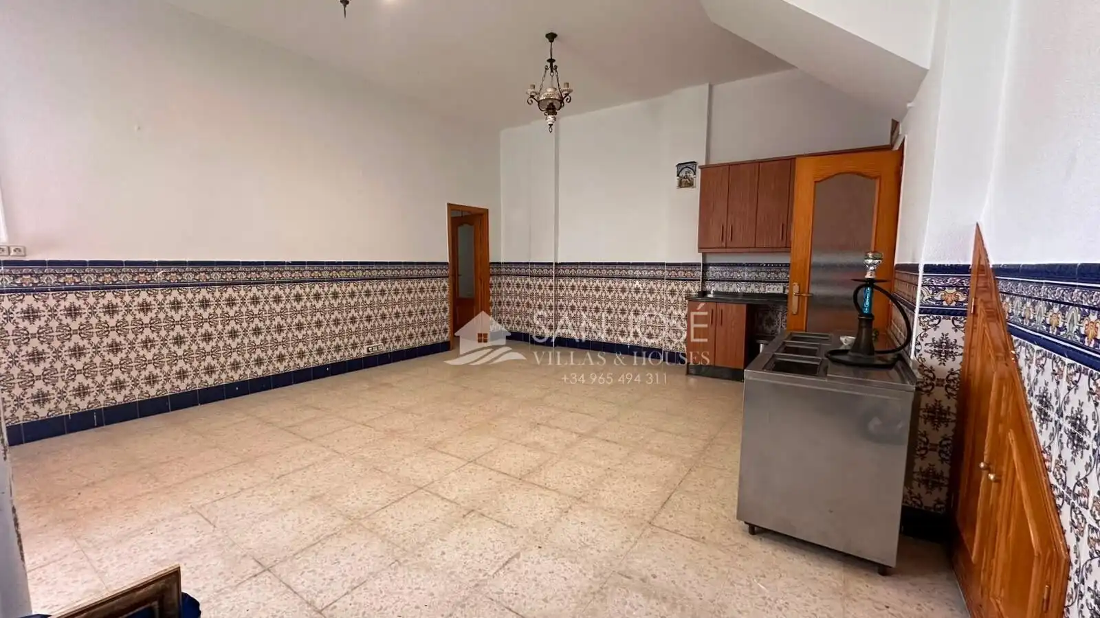 Cuina de Casa o xalet en venda en Aspe amb Aire condicionat i Balcó