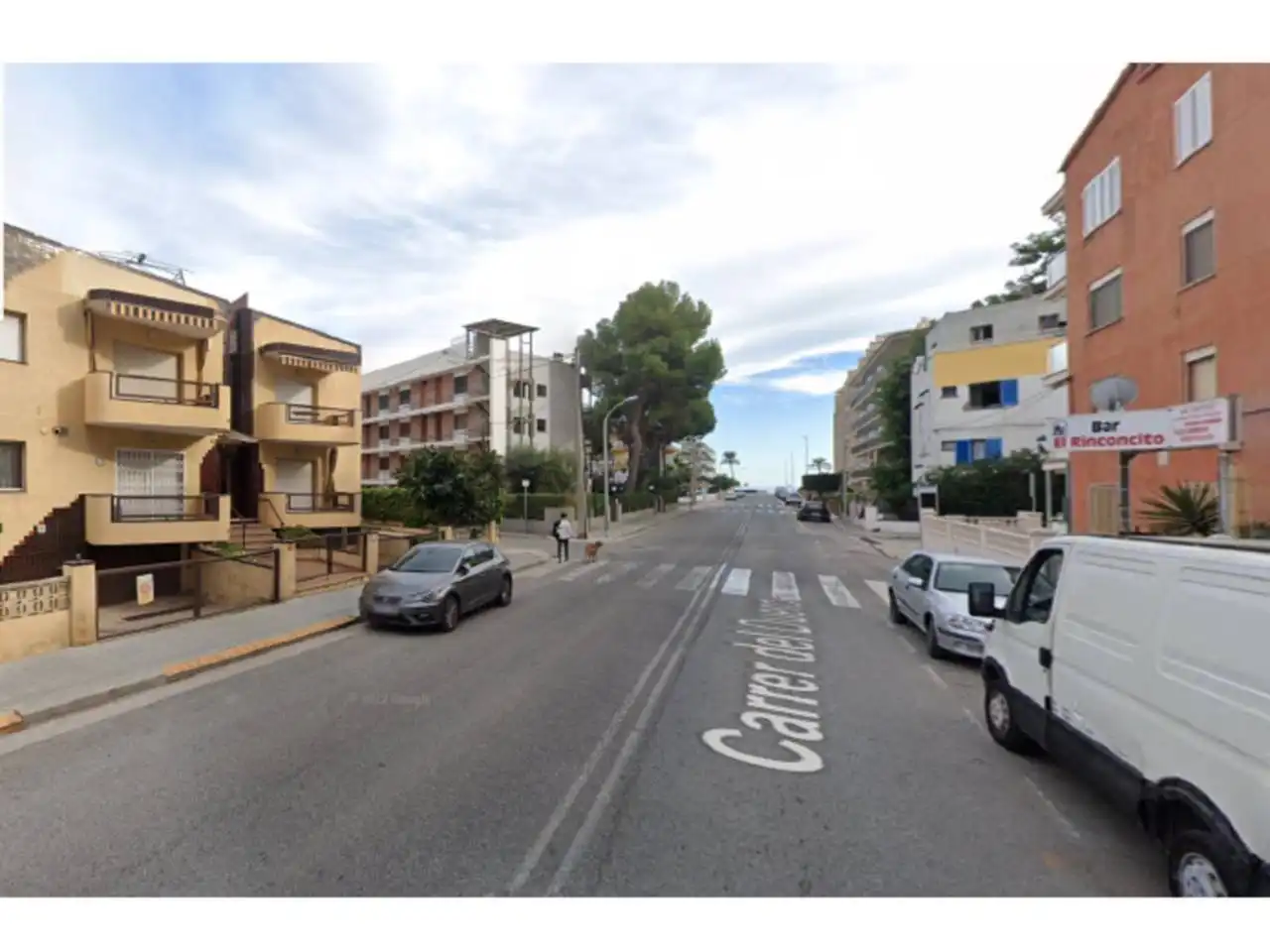 Vista exterior de Ático en venta en Cunit con Aire acondicionado, Calefacción y Terraza